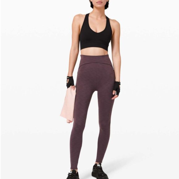 Lululemon Power Within High-Rise Black Currant 4 - Picture 5 of 15